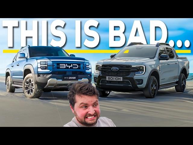 2025 BYD Shark vs Ford Ranger PHEV: This WON'T end well...