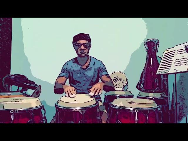 Frank Colón - CONGA RUDIMENT on 3 DRUMS