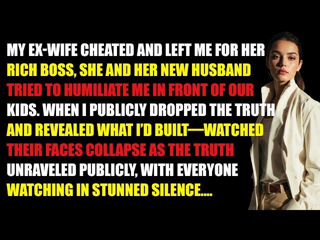 My Ex-Wife Cheated And Left Me For Her Rich Boss, She And Her New Husband Tried To Humiliate Me In..