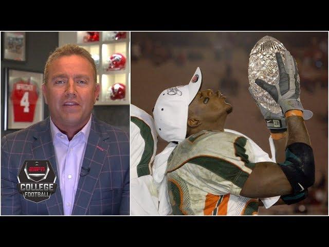 Kirk Herbstreit ranks the 2001 Miami Hurricanes as his greatest college football team | SportsCenter