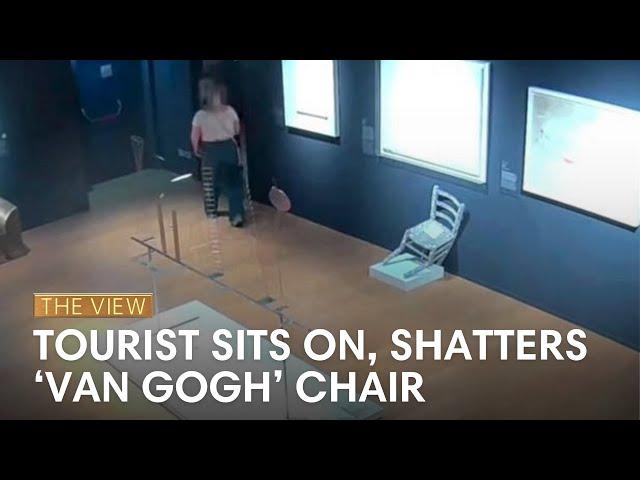 Tourist Sits On, Shatters ‘Van Gogh’ Chair | The View