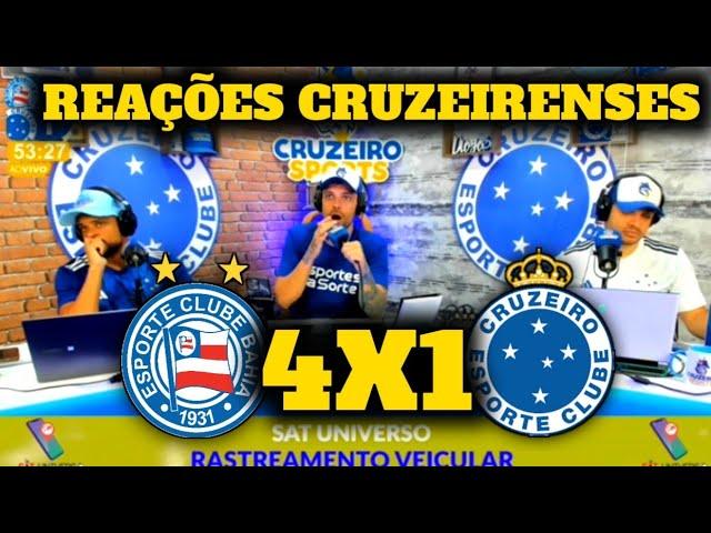 REAÇÕES E NARRAÇÃO DOS CRUZEIRENSES - BAHIA 4X1 CRUZEIRO [ BRASILEIRÃO SÉRIE A 2024 ]