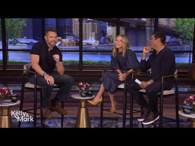 Joel McHale and Mark Consuelos Talk About Working Together on "Scream 7"