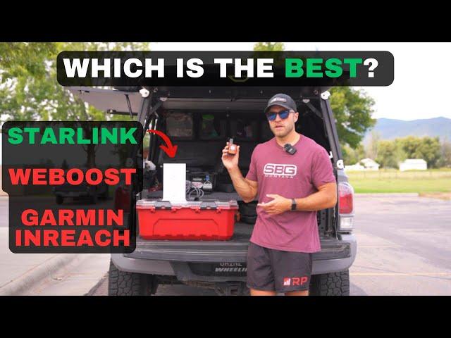 Starlink vs WeBoost vs Garmin  in 2023 - Which is the Best?