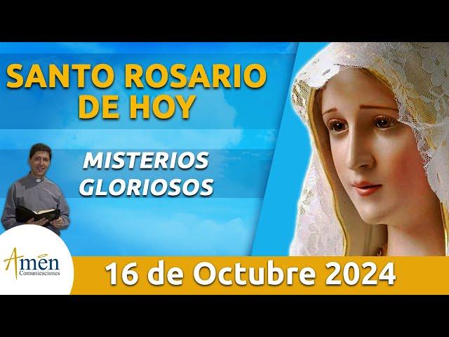 Santo Rosario de Hoy Miércoles 16 Octubre 2024  l Padre Carlos Yepes l Católica l Rosario l Amén