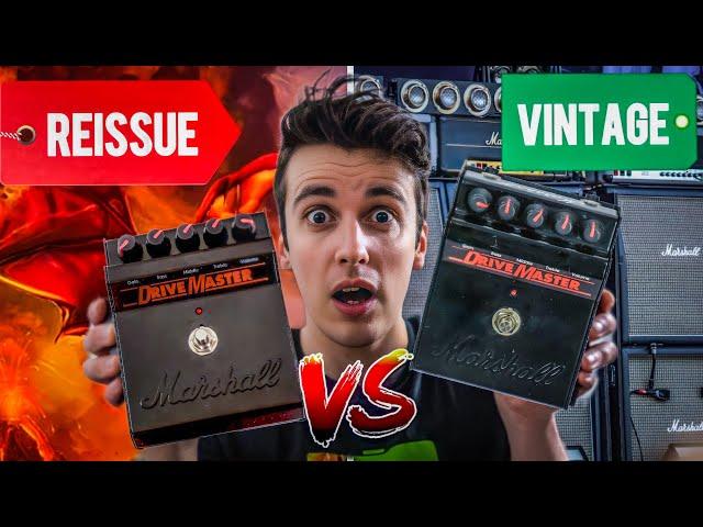 Marshall Drive Master Reissue VS Vintage!! (SHOOTOUT)