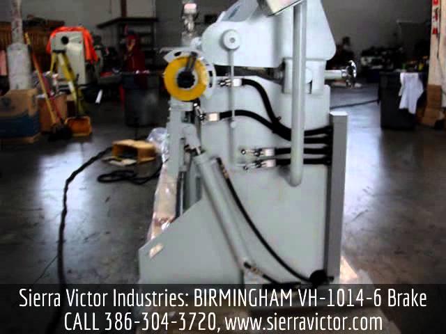 Sierra Victor Industries: BIRMINGHAM VH-1014-6 Brake 360 View