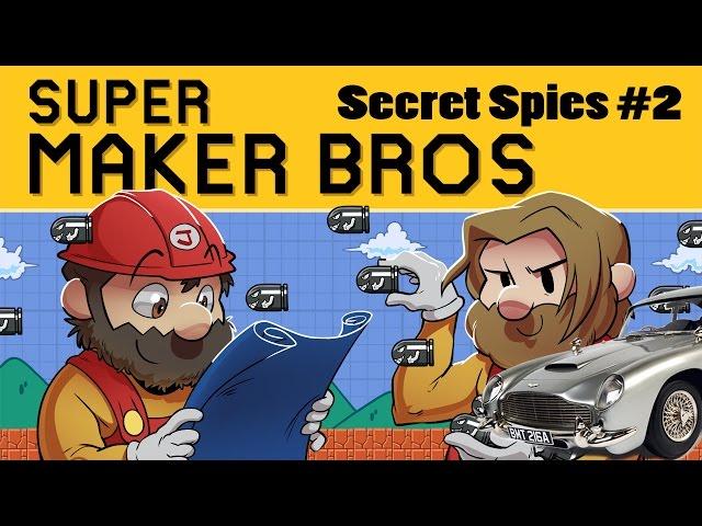 Super Mario Maker | Secret Spies Ep. 2 | Super Beard Bros.
