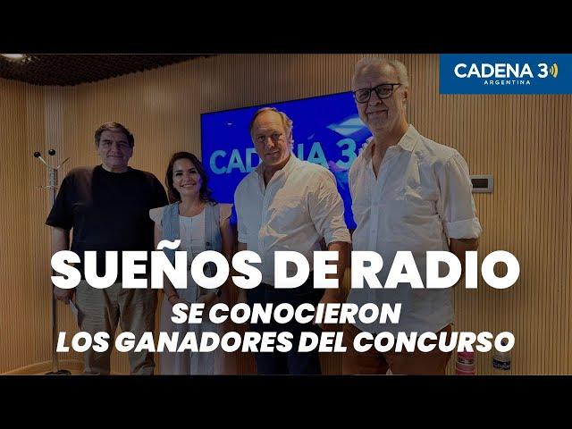 SUEÑOS DE RADIO | Cadena 3 anunció los cuatro ganadores del concurso nacional | Siempre Juntos