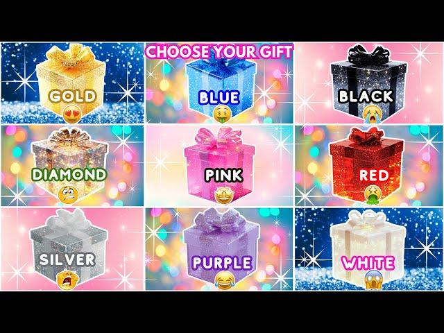 CHOOSE YOUR GIFT 9 GIFT BOX CHALLENGE