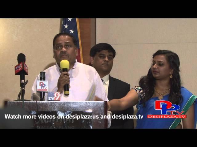 Mandali Buddha Prasad praises Megastar Chiranjeevi in Dallas, USA