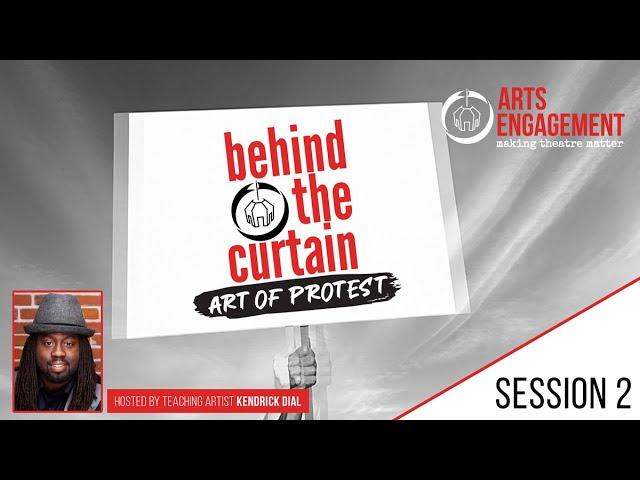 VISUAL ART Protest Art Virtual Workshop w/ Kendrick Dial feat. Dr. Berenice Badillo & Maxx Moses