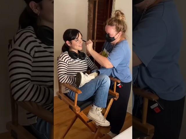 Jenna Ortega new behind the scenes Scream 6