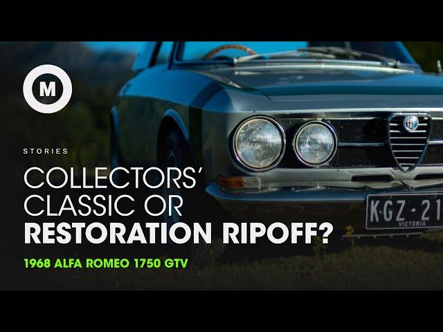 Collectors' Classic or Restoration Ripoff? | STORIES | 1968 Alfa Romeo 1750 GTV