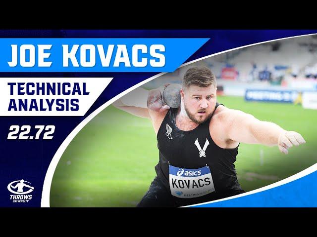 Joe Kovacs 2021 WORLD LEAD Throw! | 22.72 Shot Put Analysis