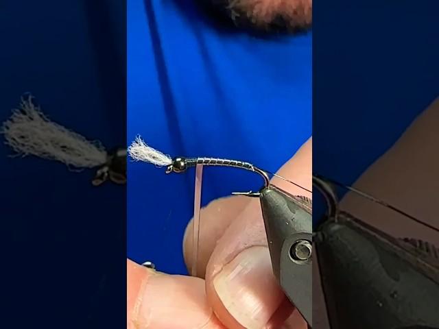 All Black ASB Chironomid Pupa Stillwater Fly Pattern Fly Tying Tutorial Video