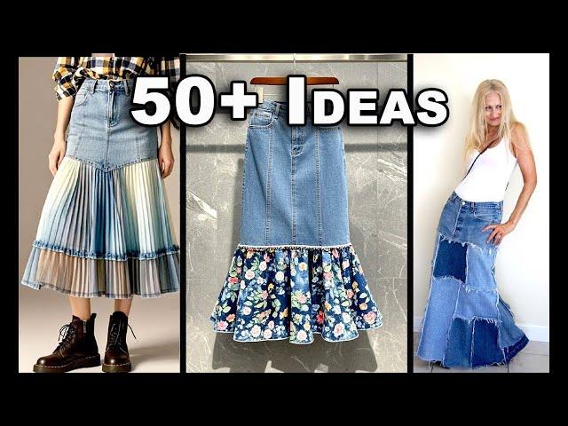 100+ Compilation of Ideas for Jeans Upcycles When You Are Bored