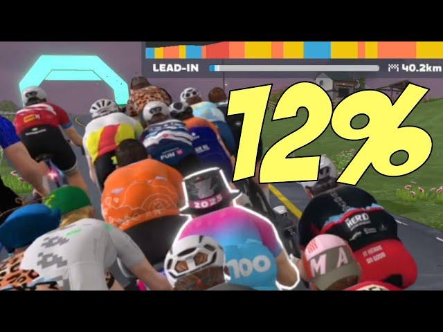 Zwift Race with VICIOUS Start and Finish