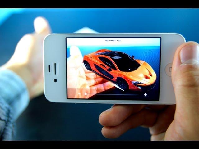 McLaren P1 - Amazing New 3D Augmented Reality App for iPhone, iPod Touch & iPad!