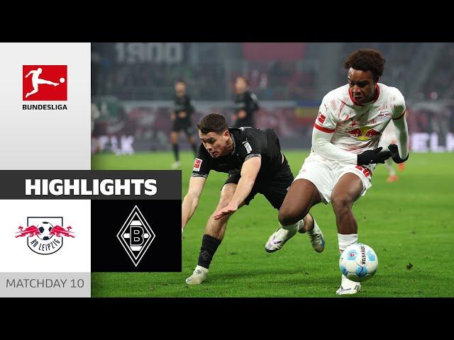 Gladbach Fights For A Point! | RB Leipzig - Borussia M'gladbach 0-0 | Highlights | Bundesliga 24/25