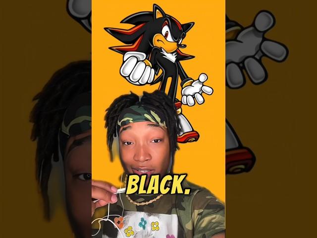 Which Sonic character did SEGA intend to make Black