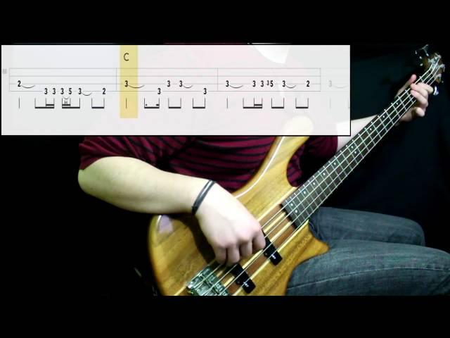 Radiohead - Creep (Bass Cover) (Play Along Tabs In Video)