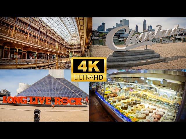 Walking Tour United States | Cleveland Ohio 4K