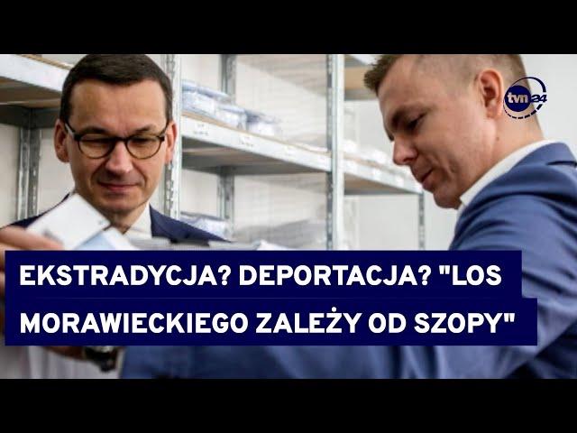 Prokuratura wyjaśnia, kiedy Dominikana wyda Pawła Szopę. Co łączy go z Morawieckim? @TVN24