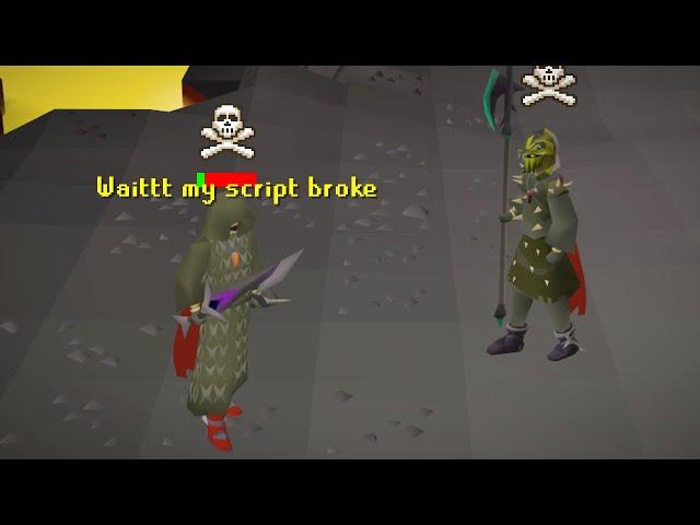 Pking the cheaters that Jagex refuse to ban