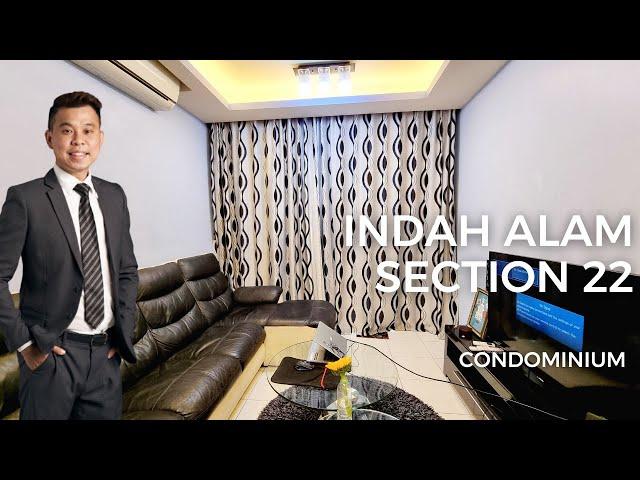 Indah Alam Condominium Section 22 Shah Alam For Sale Fully Furnished