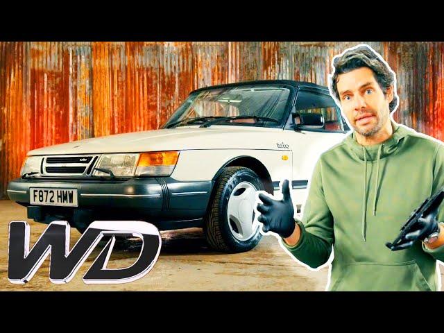 Elvis Revives the Saab 900 Turbo Convertible | Wheeler Dealers