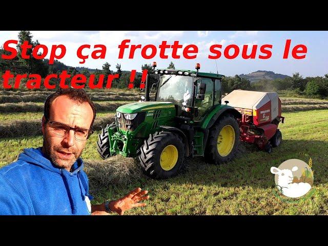 Enfin! Fin des regains début de la moisson 2021 sur la ferme!! N°133