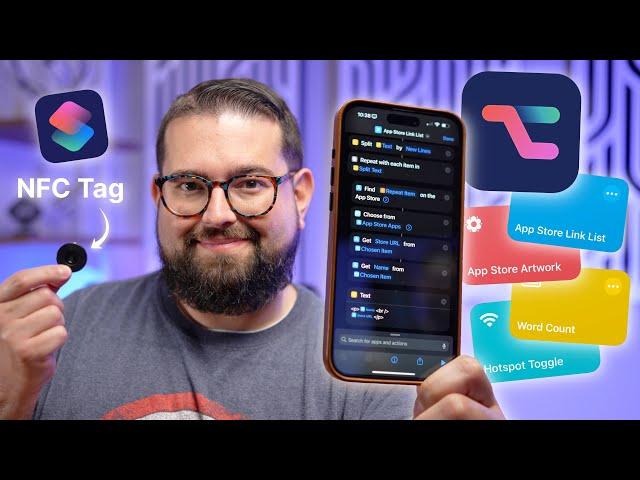 13 Shortcuts with NFC Tags, Pushcuts, Word Count, App Links, and More!