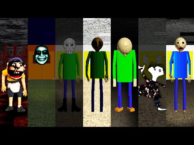 Everyone is Baldi's 7 Horror Mods - ALL PERFECT! #6