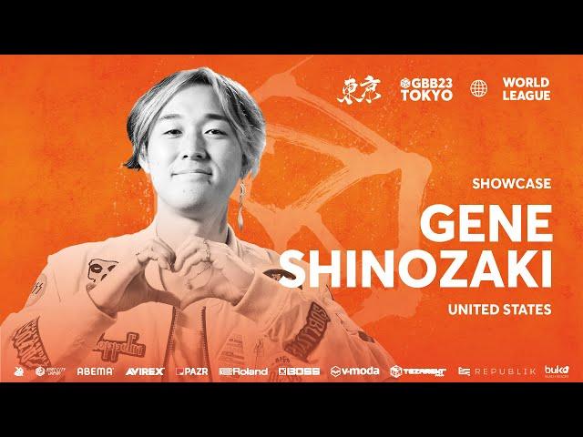 Gene Shinozaki  (feat. SO-SO ) | GRAND BEATBOX BATTLE 2023: WORLD LEAGUE | Showcase