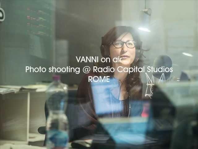 PROMO | VANNI eyewear on air Photo shooting @ Radio Capital Studios ROME