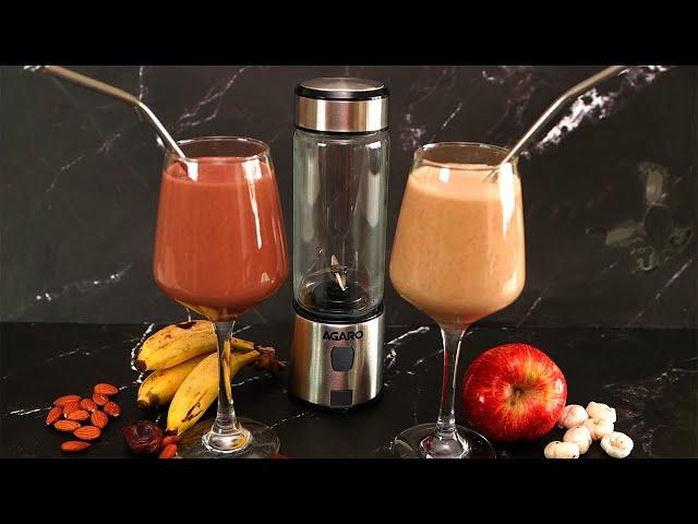 Healthy Smoothies with Agaro Galaxy Portable Blender