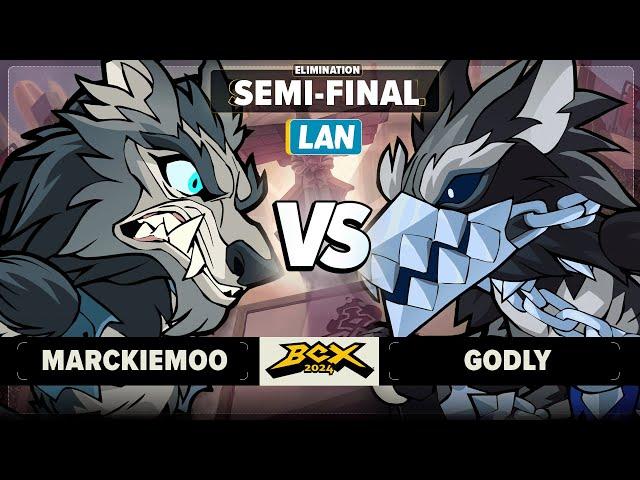 Godly vs Marckiemoo - Elimination Semi-Final - Brawlhalla World Championship 2024 - LAN 1v1