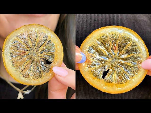  Candied Lemon Slices Recipe | Simple and Delish by Canan