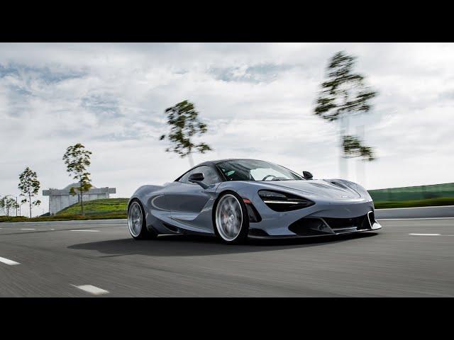 Slammed 800whp McLaren 720s w/ Titanium Exhaust