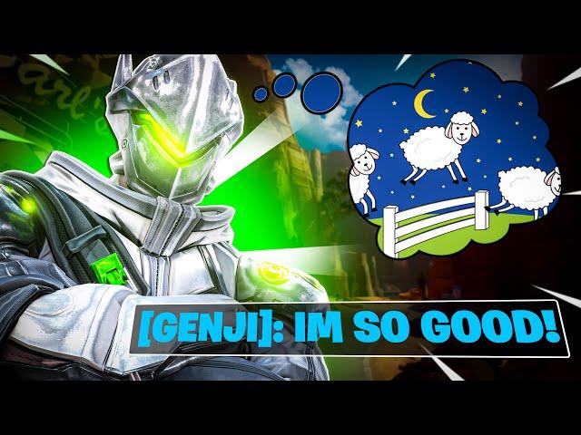 The Most TOXIC Delusional Genji Player...