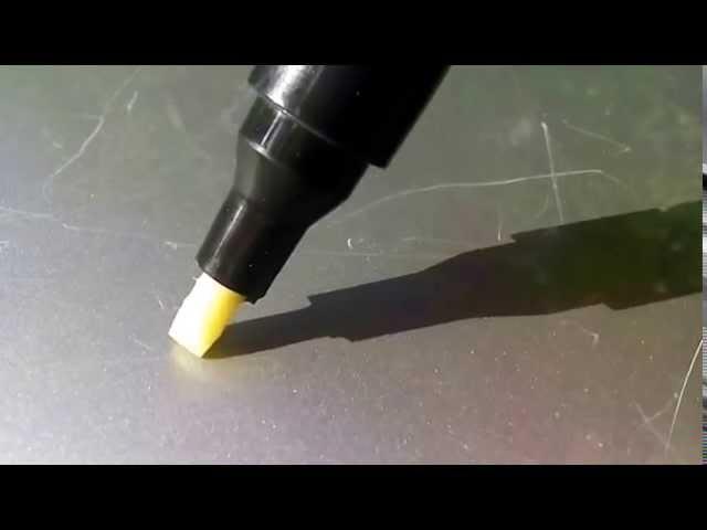 Cheap clear coat applicator in test