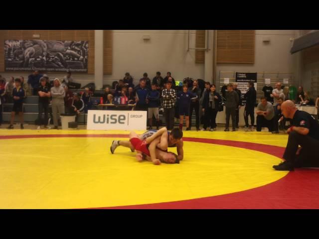 Helsinki Open Wrestling 2015 - FS 61 kg - Lauri Vainio vs Samu Rajakangas