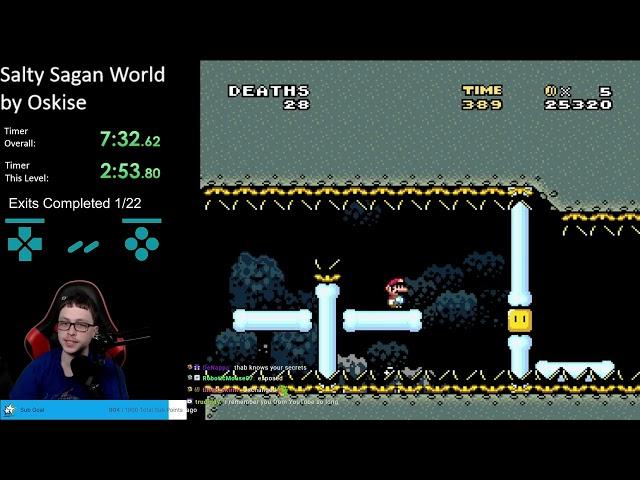 Salty Sagan World - SMW Hack Part 1