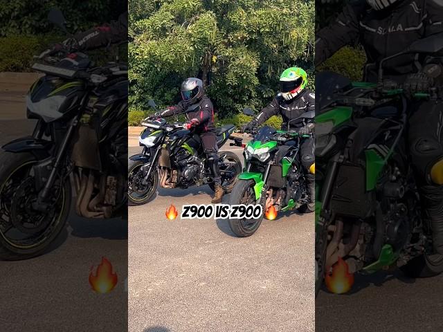 #kawasaki Z900 VS Z900  DRAG RACE #trp #dragrace #z900 #bikelover #shortsviral #superbikes #shorts