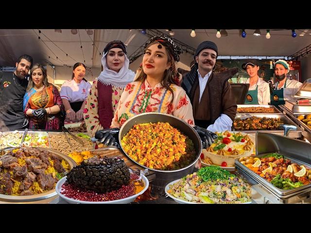 Amazing Kurdistan Food Festival | Slemani Street Food Tour VLOG