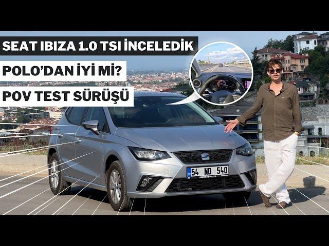 Yeni Seat İbiza 1.0 TSI İnceledik - Fiyat Performans Canavarı- Polo'dan Hızlı mı? Pov Sürüş ve 0-100