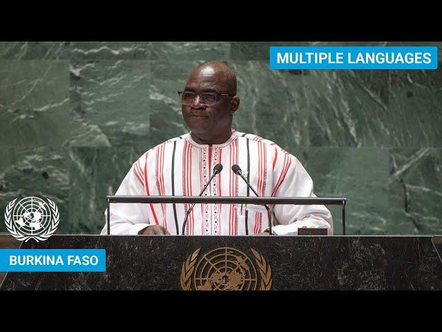  Burkina Faso - Minister of State Addresses United Nations General Debate, 78th Session | FR ️