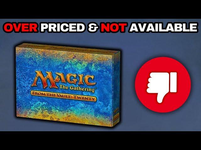 How "From The Vault" Failed & Gaslight MTG Players | Product Discussion