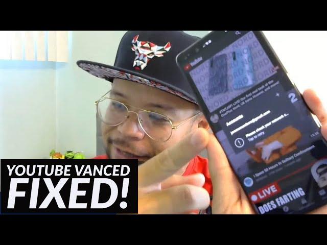 How to fix the login error with YouTube Vanced on your Google account - Huawei P40 Pro+